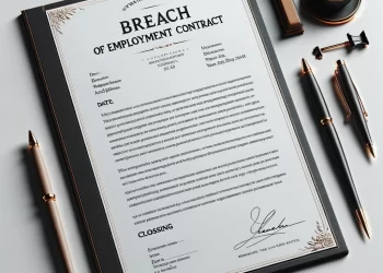 Breach Of Employment Contract Letter