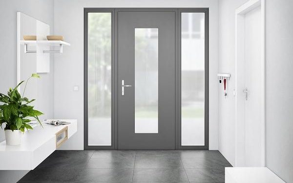 Modern aluminium doors