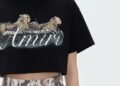 CHEETAH CROPPED TEE SHIRTS