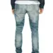 Purple jeans